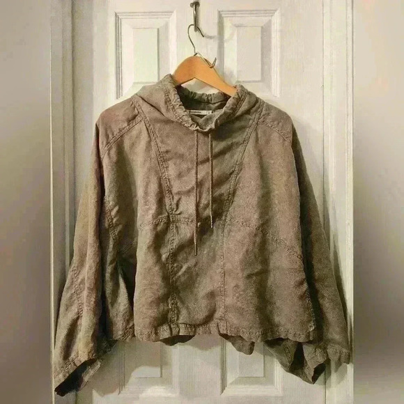 T BY ALEXANDER WANGFunnel Neck Anorak Top - Picture 6 of 6